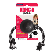 KONG Extreme Ball w/Rope Dog Toy Large