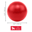 KONG Ball w/Hole Dog Toy Large