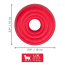 KONG Classic Dog Toy Donut Large/X-Large