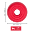 KONG Classic Dog Toy Donut Small/Medium