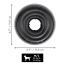 KONG Extreme Donut Dog Toy Medium/Large