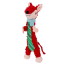 KONG HOLIDAY CAT Luvs Fox Red Toy