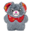 KONG HOLIDAY CAT Snuzzles Mouse Grey