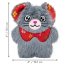 KONG HOLIDAY CAT Snuzzles Mouse Grey
