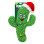 KONG HOLIDAY CAT Kickeroo Santa Cactus