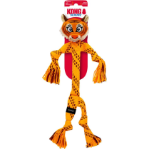 KONG Scrubz Safari Tiger Dog Toy Medium NEW
