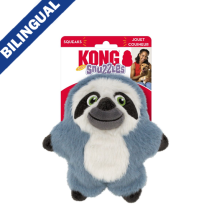 KONG Snuzzles Kiddos Sloth Dog Toy Small