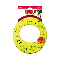 KONG Reflex Flyer Disc Toy (Yellow)