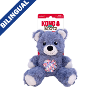 KONG Knots Teddy (Assorted Colors) Dog Toy Small