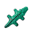 KONG Ballistic Alligator Dog Toy Medium/Large