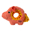 KONG Ringaroos Pig Dog Toy Medium