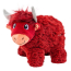 KONG Toughz Highland Cow Dog Toy Medium