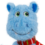 KONG HOLIDAY Knots Belly Hippo Blue MD/LG