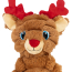 KONG HOLIDAY Shakers Crumples Reindeer Red XLG