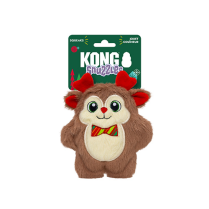 KONG HOLIDAY Snuzzles Bow Tie Reindeer SM