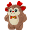KONG HOLIDAY Snuzzles Bow Tie Reindeer SM