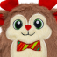 KONG HOLIDAY Snuzzles Bow Tie Reindeer SM