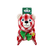 KONG HOLIDAY Low Stuff Flanimalz Bear LG/XLG