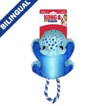 KONG Cozie Tuggz Frog Dog Toy Medium/Large