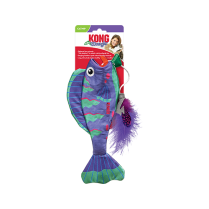 KONG CAT Wrangler Angler Fish (Assorted Colours) Toy