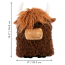 KONG Comfort Jumbo Highland Cow Assorted Dog Toy X-Large
