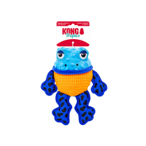 KONG Tropics Rattlez Frog Toy Medium/Large