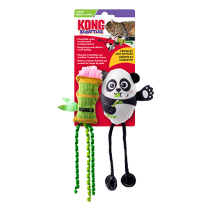 KONG CAT Scrattles Panda& Bamboo 2pk Toy