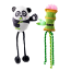 KONG CAT Scrattles Panda& Bamboo 2pk Toy