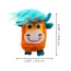 KONG CAT Scrattles Highland Cow 12ct PDQ Display