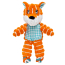 KONG Floppy Knots Fox Dog Toy X-Small
