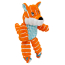 KONG Floppy Knots Fox Dog Toy X-Small