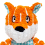 KONG Floppy Knots Fox Dog Toy X-Small
