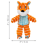 KONG Floppy Knots Fox Dog Toy X-Small