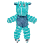 KONG Floppy Knots Hippo Dog Toy X-Small