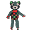 KONG HOLIDAY Floppy Knots Dapper Assorted SM/MD