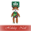 KONG HOLIDAY Floppy Knots Dapper Assorted SM/MD