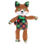 KONG HOLIDAY Floppy Knots Dapper Assorted SM/MD