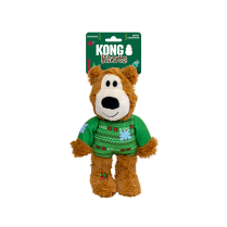 KONG HOLIDAY Wild Knots Sweater Bear Green MD/LG