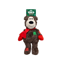 KONG HOLIDAY Wild Knots Jumbo Bear Dk Brown XL