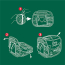 KONG HOLIDAY CAT Play Spaces Camper