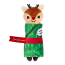 KONG HOLIDAY CAT Pull-A-Partz Present