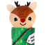 KONG HOLIDAY CAT Pull-A-Partz Present