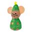KONG HOLIDAY CAT Refillables Catnip Toys Mouse