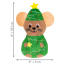 KONG HOLIDAY CAT Refillables Catnip Toys Mouse