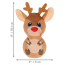 KONG HOLIDAY CAT Refillables Catnip Toys Reindeer