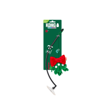 KONG HOLIDAY CAT Connects Window Mistletoe Toy