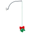 KONG HOLIDAY CAT Connects Window Mistletoe Toy