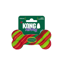 KONG HOLIDAY AirDog Squeaker Bone Stripe SM