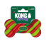 KONG HOLIDAY AirDog Squeaker Bone Stripe SM