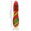 KONG HOLIDAY AirDog Squeaker Stick Stripe LG